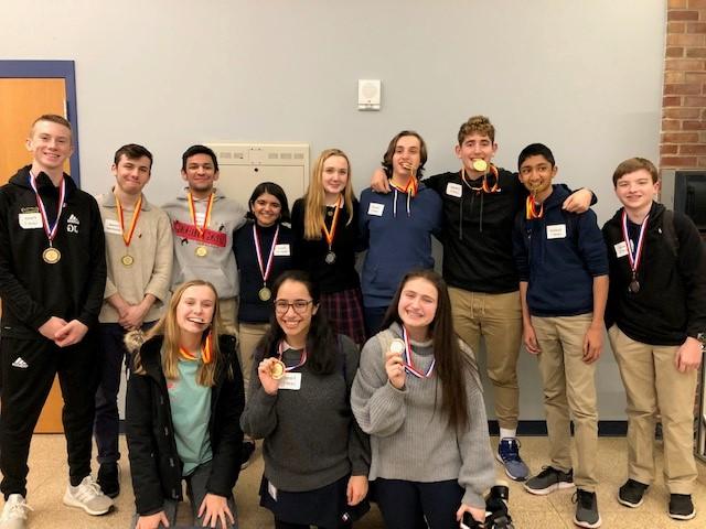 Twelve Students Earn Medals at Montco Oral Proficiency Contest